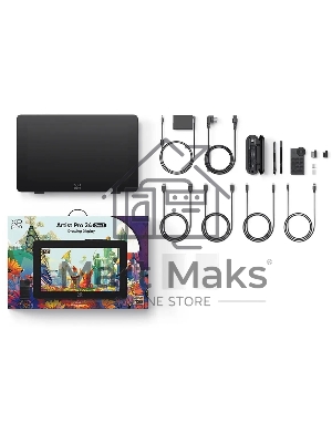 Графический планшет-монитор XPPen Artist Pro 24 USB Type-C/USB/HDMI/DisplayPort черный