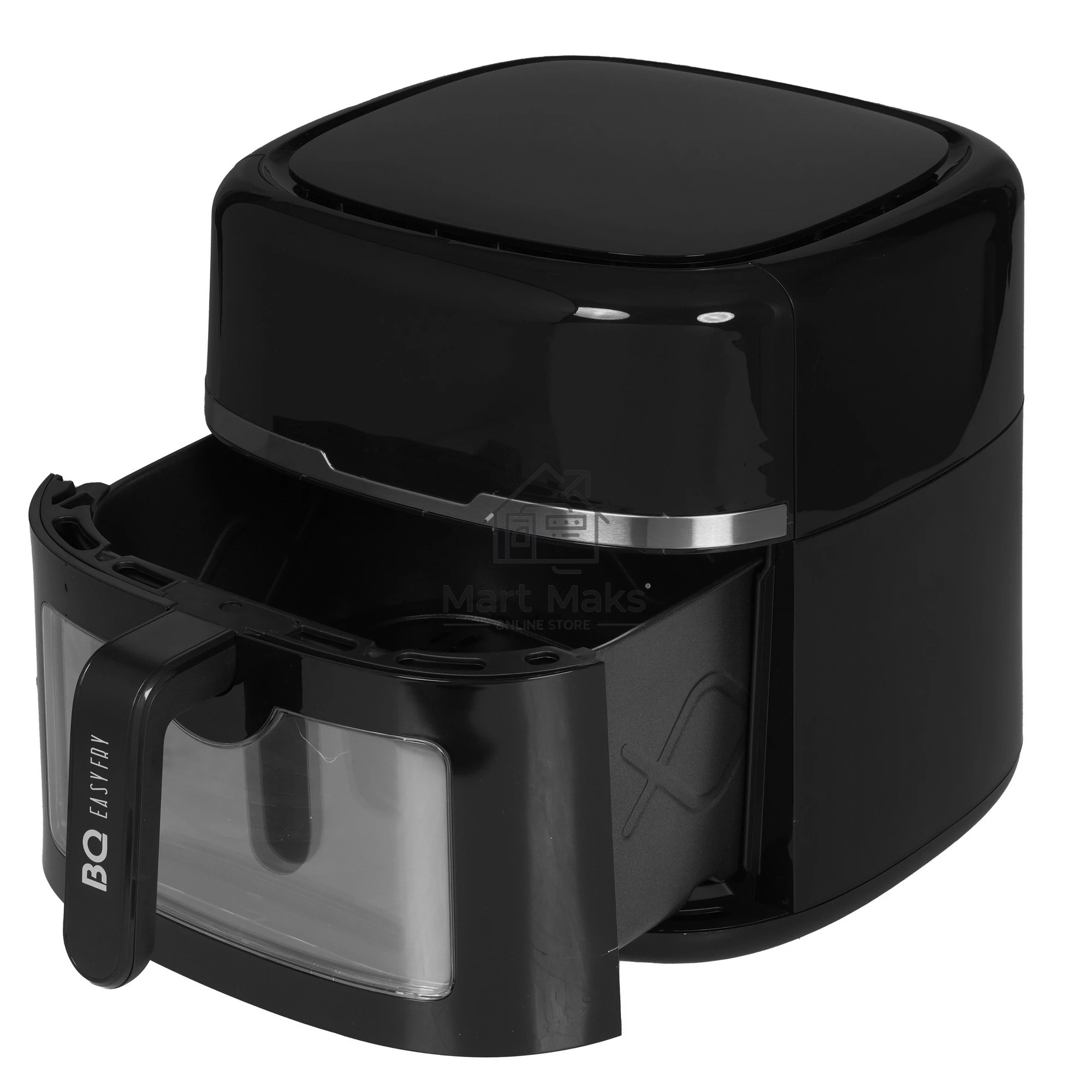 Аэрогриль BQ GR2007 черный, 1800 Вт, 8 л, сенсор, 8 программ