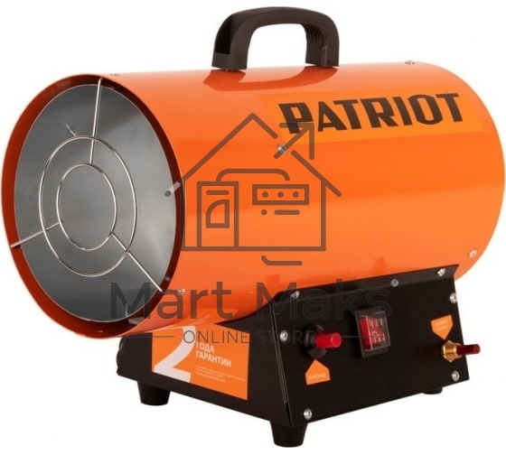 Тепловая пушка газовая Patriot GS 12 красный