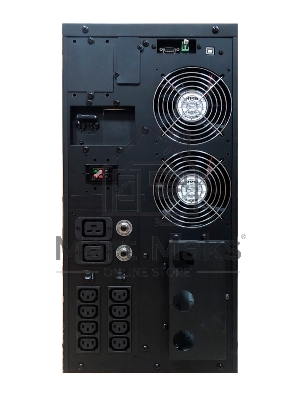 Источник бесперебойного питания Powercom MACAN, On-Line, 10000VA / 10000W, Tower, IEC, LCD, Serial+USB, SmartSlot, подкл. доп. батарей