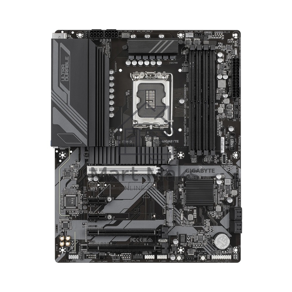 Материнская плата GIGABYTE Z790 D, LGA 1700, Intel Z790, 4xDDR5, 4xSATA, 3xM.2, 1xPCI-E 3.0 x1, 1xPCI-E 4.0 x4, 1xPCI-E 5.0 x16, 1xHDMI, 1xDP, 1x 2.5Gb LAN, 4xUSB-A 2.0, 4xUSB-A 3.2 Gen 1, 1xUSB 3.2 Gen 2, 7.1, ATX