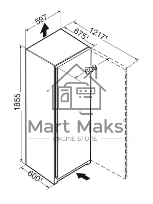 Холодильник Liebherr SRBDD 5220-22 001 черный однокамерный 398л
