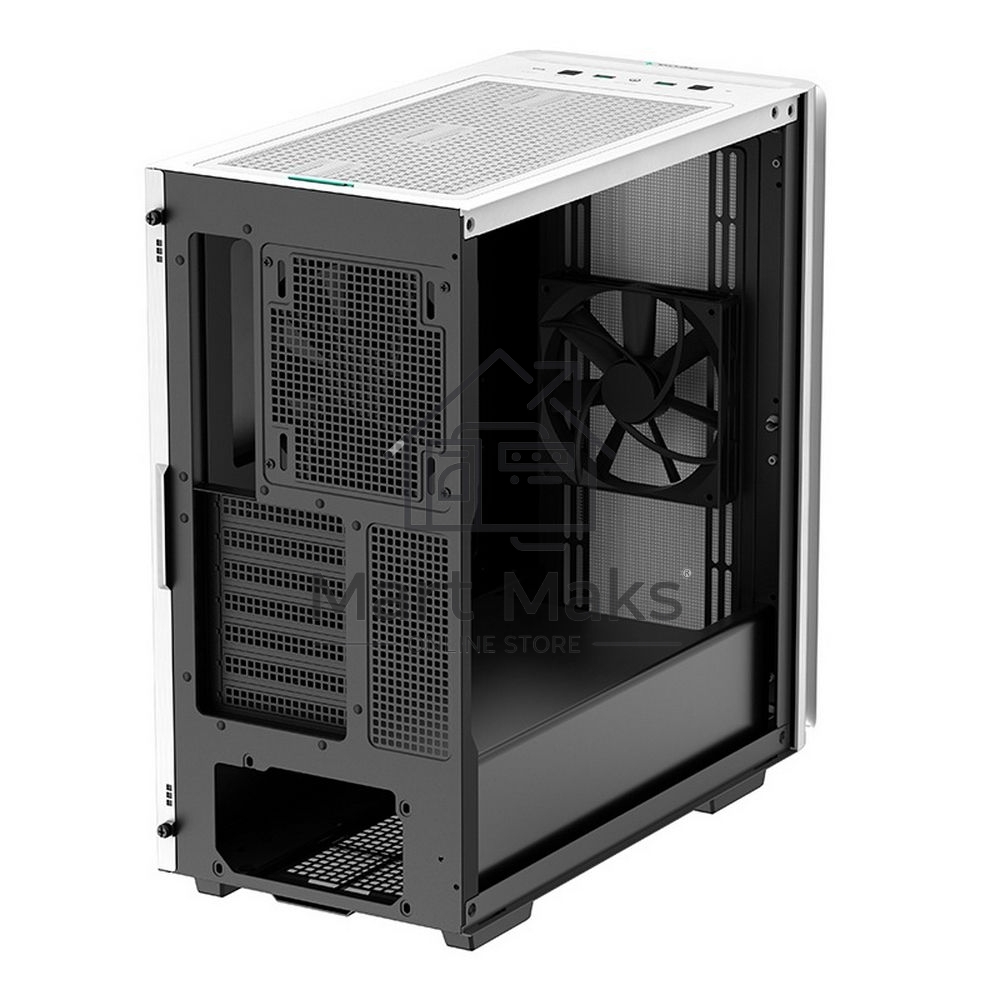 Компьютерный корпус Deepcool CK500 WH белый без БП ATX 2x120mm 1x140mm 2xUSB3.0 audio bott PSU