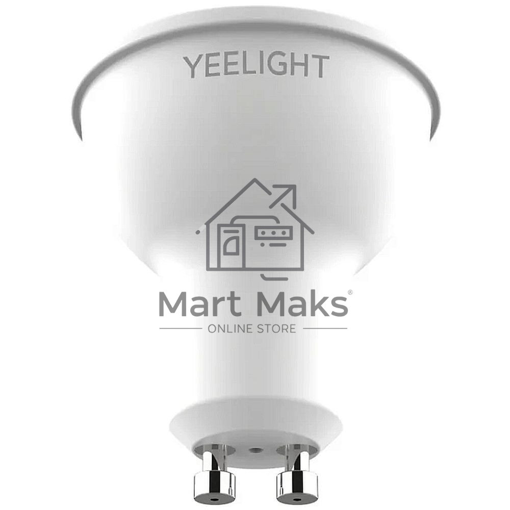 Умная светодиодная лампочка YEELIGHT Smart LED Bulb W1 GU10 (YGYC0120001WTEU)