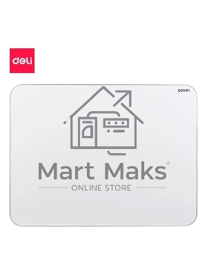 Доска магнитно-маркерная Deli 50026, лак, серебристый 60x90см пластик/металл