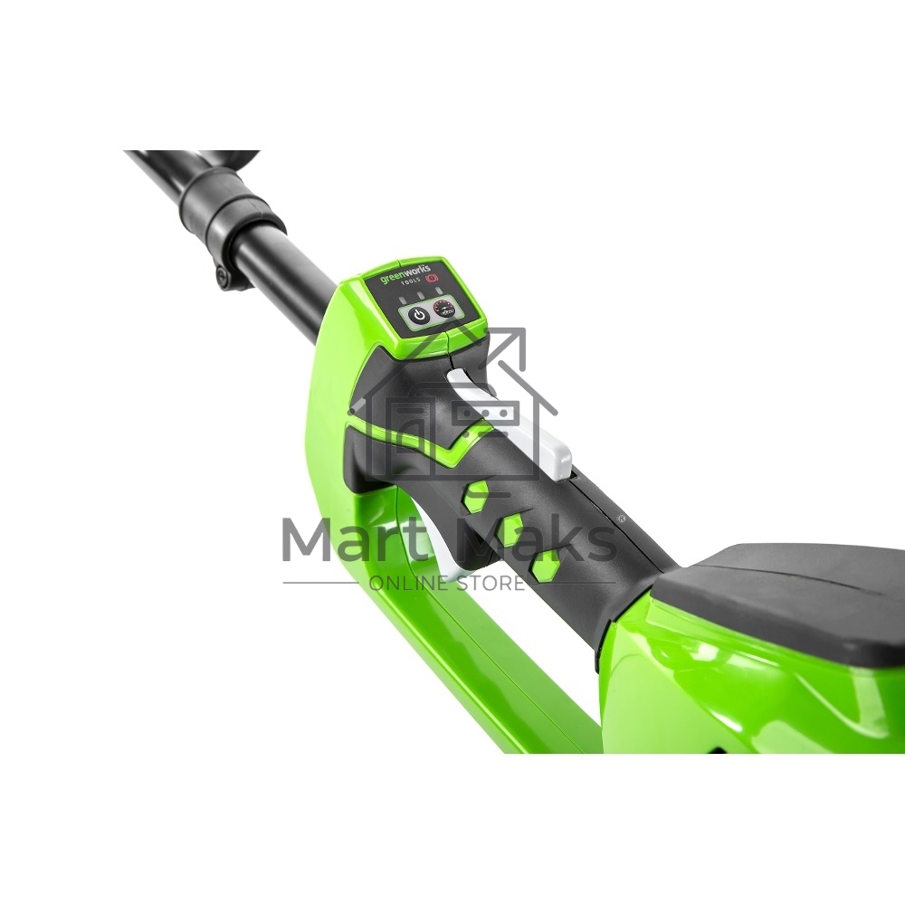 Триммер аккумуляторный Greenworks GD40BCK4, 40V, 35 см, с 1хАКБ 4 А.ч и ЗУ