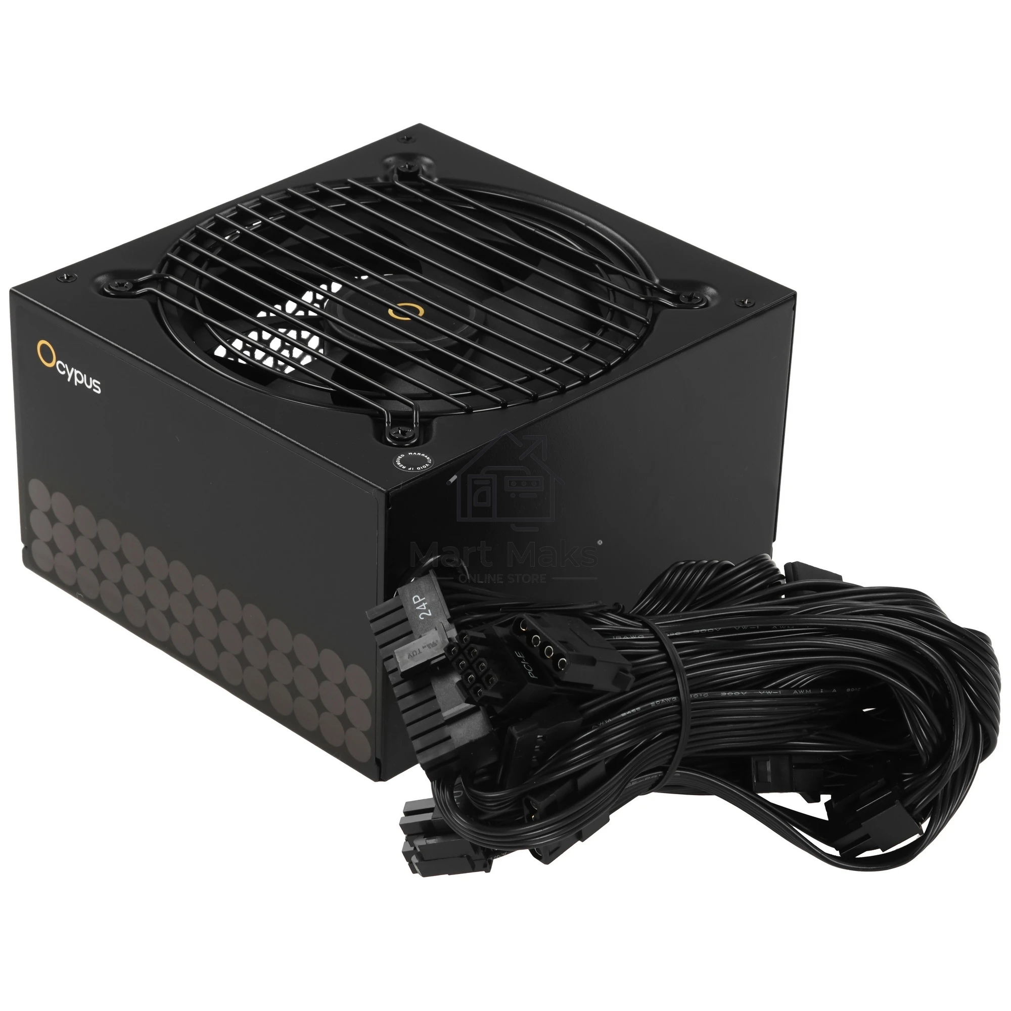 Блок питания 400W Ocypus Beta P400 BK (ATX, APFC, 20+4 pin, 120mm fan, PCI-E 6+2Px2, 3xSATA) (Beta-P400-N1HDBK024X-EU)