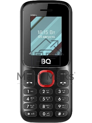 Мобильный телефон BQ 1848 Step+ черный/красный