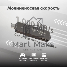 Накопитель SSD Patriot Viper PVP30 USB3.2 Gen2 512GB PVP30512G28UDG 2.5