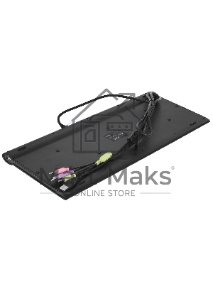 Клавиатура проводная A4Tech KLS-7MUU USB серебристый/черный