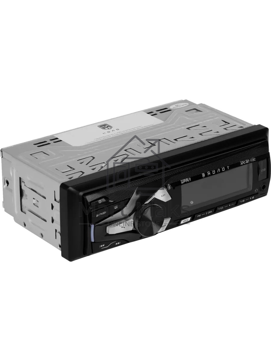 Автомагнитола URAL МОЛОТ АРС-МТ 115С, 1 DIN, Bluetooth, USB Type-A, AUX