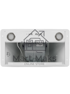 Вытяжка встраиваемая Elikor Flat 52П-650-К3Д белый, 50 см, 650 м³/ч, 36 дБ