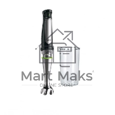 Блендер погружной Braun MQ7035XBI черный/серебристый