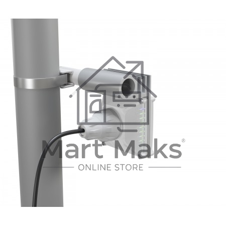 Точка доступа MikroTik CubeSA 60Pro ac (60Ghz antenna, 802.11ay wireless and 5GHz 802.11ac backup, 4 core x 716MHz CPU, 256MB RAM, 1 x Gigabit LAN port, RouterOS L4, POE, PSU) for use as an AP in Point-to-Multipoin
