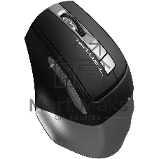 Мышь беспроводная A4Tech Fstyler FB35S серый/черный, 2000 dpi, радиоканал, Bluetooth, USB, кнопки - 5