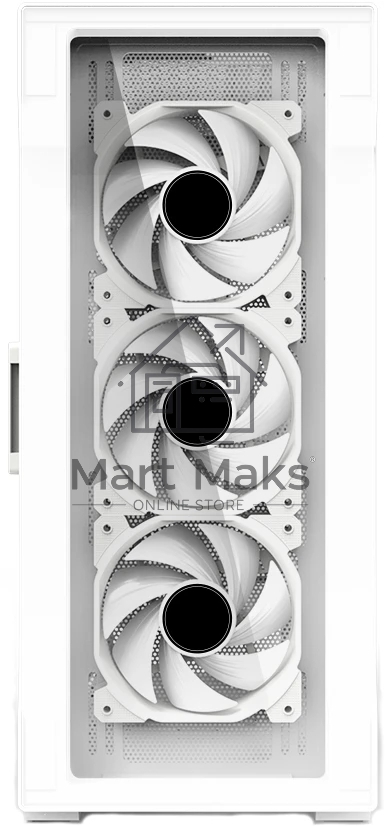 Компьютерный корпус MidiTower Zalman I3 NEO TG White (ATX, front mesh, TG window, USB 2.0 x1, USB 3.0x2, 4x120мм RGb fan, без БП) (I3 NEO TG White)