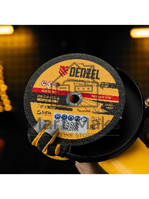 Круг отрезной по металлу Denzel A36TBF 230 х 2,5 х 22,2 мм