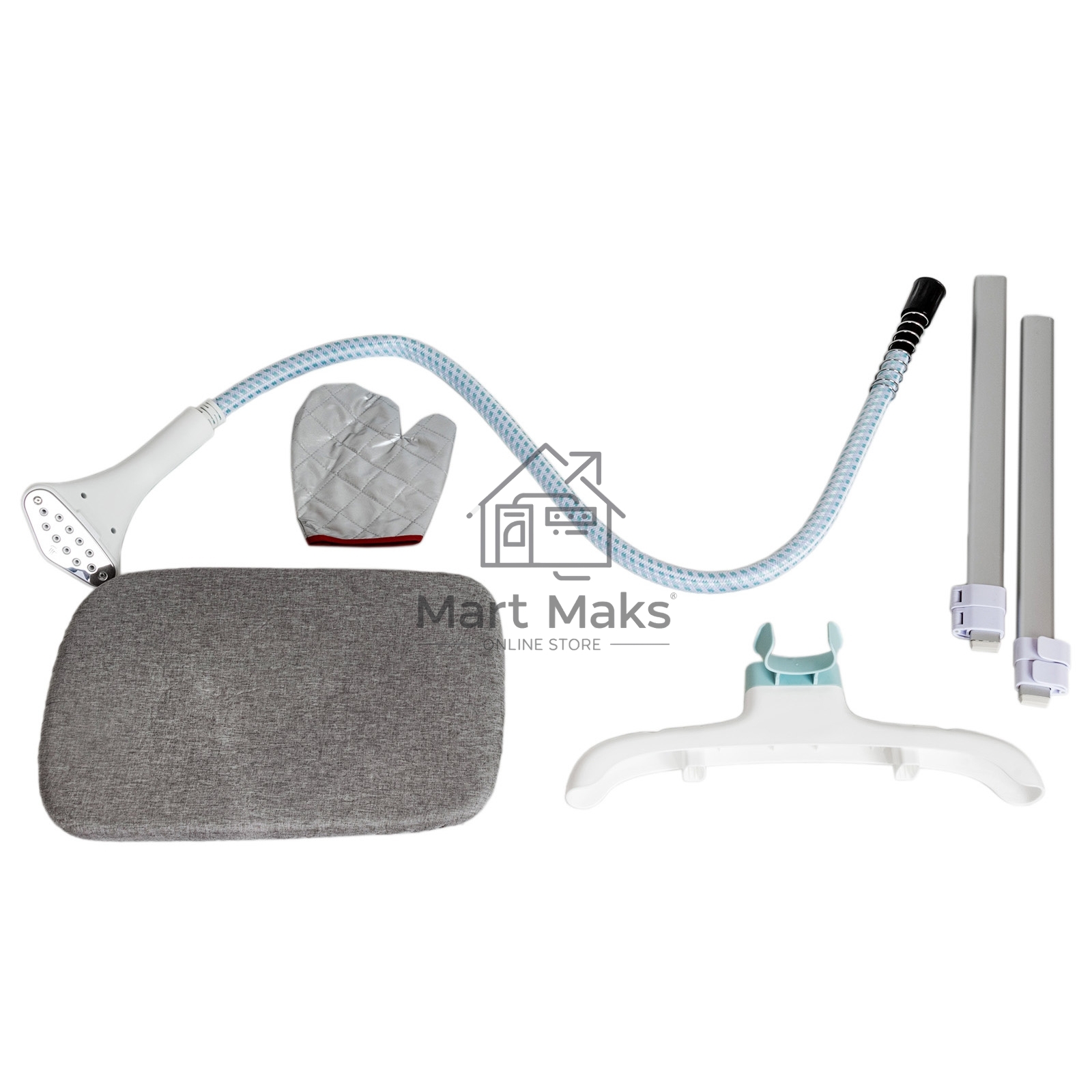 Отпариватель Econ ECO-BI2021S голубой, 1800 Вт, 35 г/мин, 1800 мл