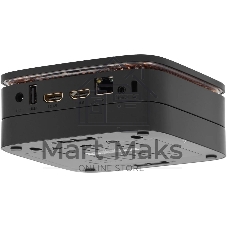 Неттоп IRU 110JLCN Cel N4500 (1.1) 8Gb SSD256Gb UHDG Windows 11 Pro GbitEth WiFi BT черный (2152163)
