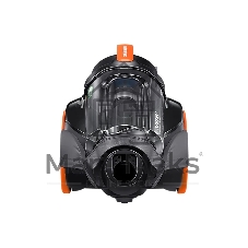 Пылесос Samsung VC15K4136VL/EV черный/оранжевый, 390/1500 Вт, уборка сухая, пылесборник контейнер 1.3 л