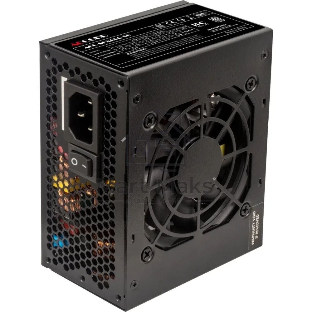 Блок питания Accord ACC-SFX600-80, 600Вт, 80мм,черный