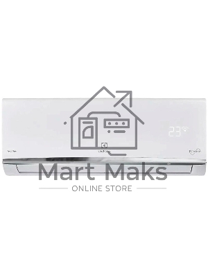 Блок внутренний сплит-системы Electrolux Smartline DC EACS/I-24HSM/N8_V2/in инвертор, 24000 BTU, 70 м², 35 дБ, охлаждение, обогрев, осушение, белый