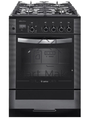 Плита газовая Gefest ПГ 6500-04 0244 черный, конфорок 4 шт, духовка 52 л, 60 см x 85 см x 60 см