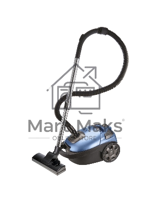 Пылесос Delta DL-0840 синий, 350/2000 Вт, уборка сухая, пылесборник мешок 3,5 л