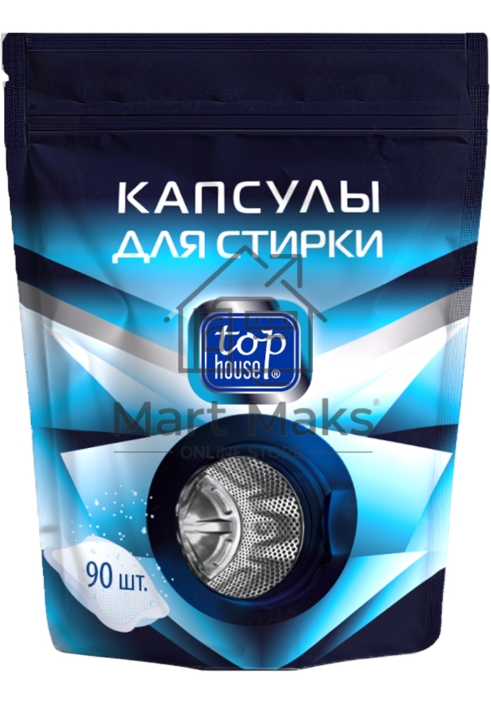 Капсулы для стирки, 90 шт. не содержит фосфатов и отдушек, удаляет даже сильные загрязнения, хорошо выполаскивается. Подходит для белого и цветного белья из всех типов ткани, кроме шерсти и шелка. Специально разработан для стирки при температуре 30-90 °С во всех типах стиральных машин и вручную. Безопасен для септиков.