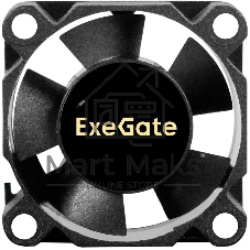 Вентилятор корпусной ExeGate ExtraSilent ES03010S2P, 30x30 мм, 8000 об/мин, 18 дБ, 2-pin, без подсветки