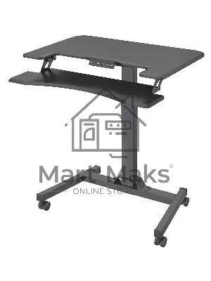 Стол для ноутбука Cactus VM-FDE103 столешница МДФ черный 91.5x56x123см (CS-FDE103BBK)