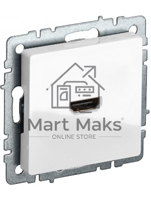 Розетка HDMI IEK BRITE РHDMI-0-БрБ белый