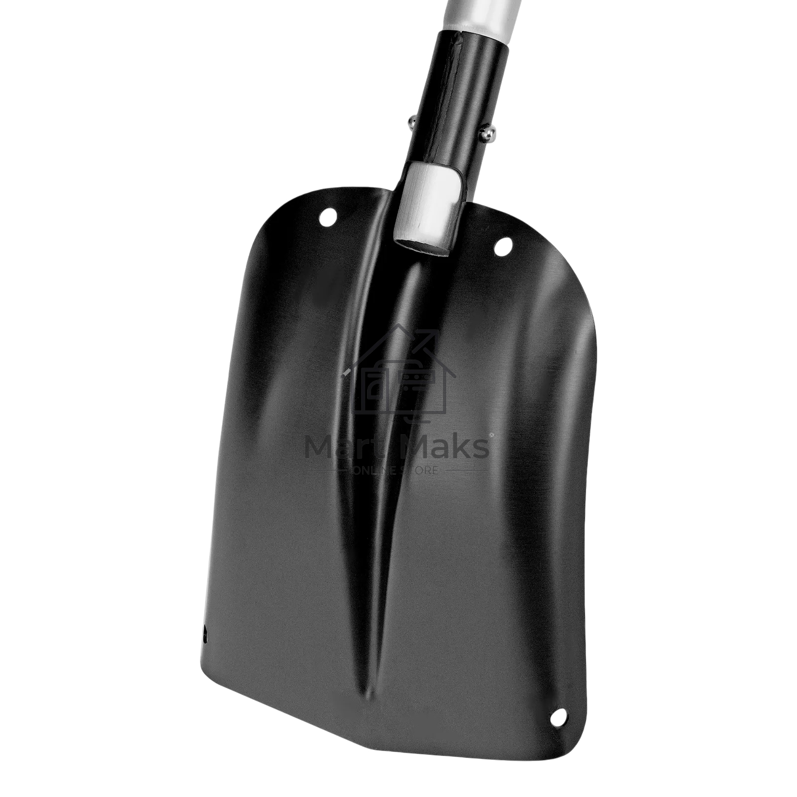 Лопата автомобильная Denzel алюминиевая, 212х280х650-815 мм, телескопический черенок