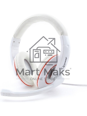 Гарнитура проводная Gembird MHS-780 стерео, белый