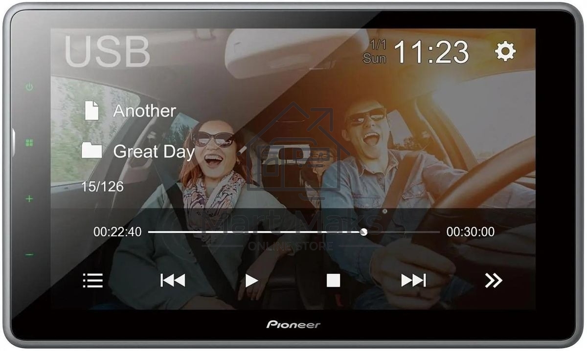 Автомагнитола Pioneer DMH-AF555BT 2DIN 4x50Вт AUX 9