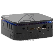 Неттоп IRU 110JLCN Cel N4500 (1.1) 8Gb SSD256Gb UHDG Windows 11 Pro GbitEth WiFi BT черный (2152163)