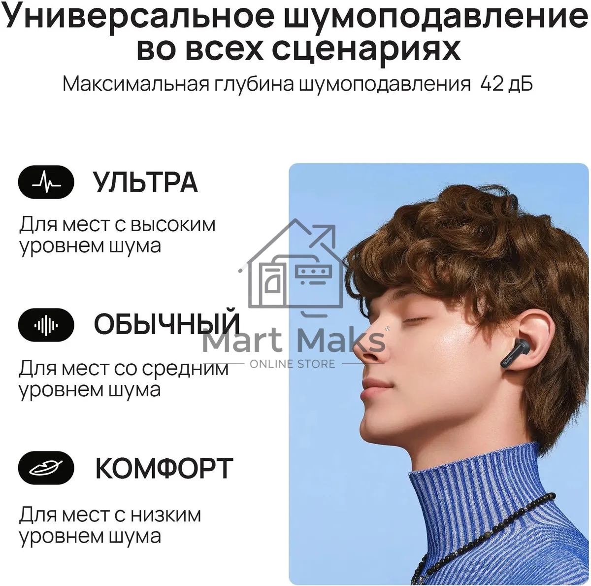 Наушники Huawei Freebuds 5i T0014 ISLE синий