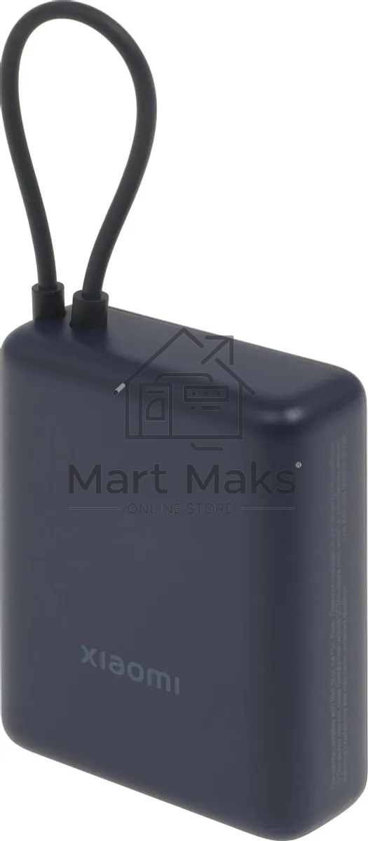 Портативный аккумулятор Xiaomi BHR9341GL 10000mAh PD 33W 3A USB-A/USB-C синий