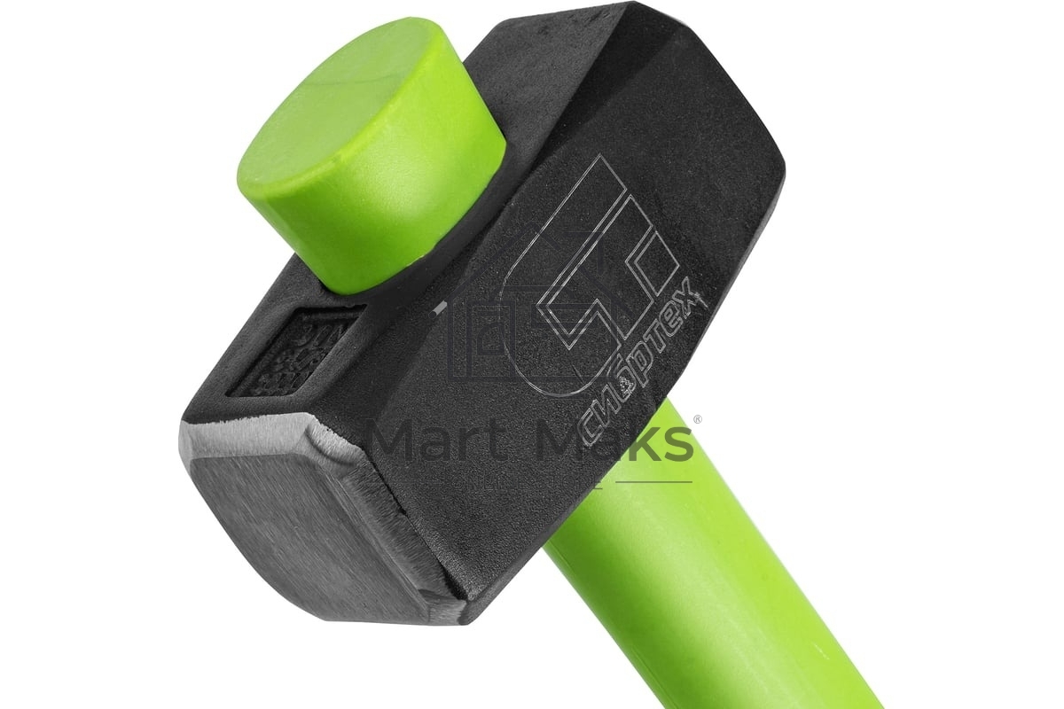 Кувалда Сибртех 3000 г, фибергласовая обрезиненная рукоятка