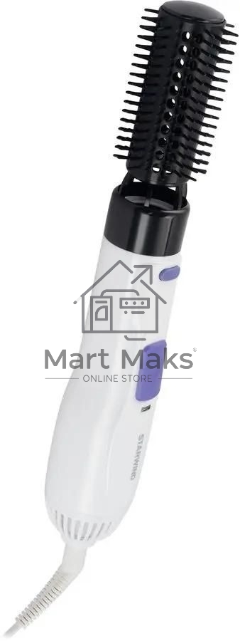 Фен-щетка Starwind SHP8502 1000Вт белый/фиолетовый