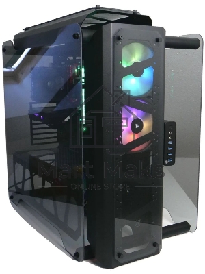 Корпус без блока питания Raijintek ENYO, Full-Tower, TG, no fans, 4xUSB-A 3.0, SSI-EEB, E-ATX, ATX, mATX, mITX Black
