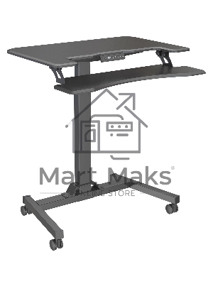 Стол для ноутбука Cactus VM-FDE103 столешница МДФ черный 91.5x56x123см (CS-FDE103BBK)
