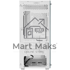 Компьютерный корпус PcCooler C3B310 WH белый без БП ATX 2xUSB3.0 audio bott PSU