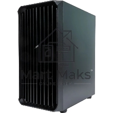 Компьютерный корпус Minitower mATX Eurocase 00-01003411 M205 4ARGb черный без БП закаленное стекло USB 3.0