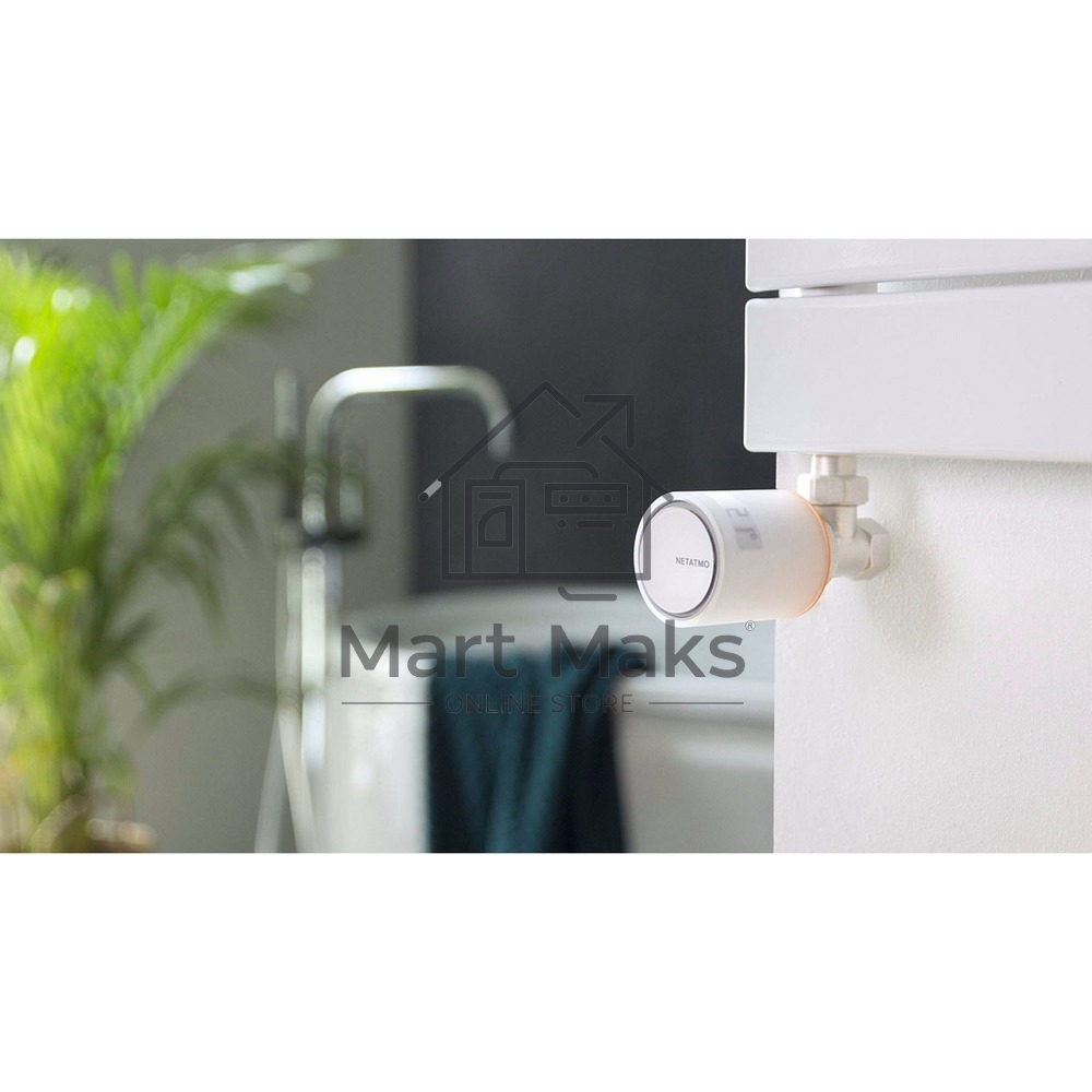 Доп. термоголовка NAV-EN NETATMO Дополнительная умная термоголовка для радиатора отопления.
