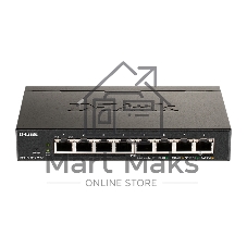 Коммутатор D-Link DGS-1100-08PV2/A4A, 8×1 Гбит/с, настраиваемый