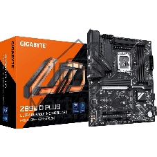 Материнская плата Gigabyte Z890 D PLUS, LGA 1851, Intel Z890, 4xDDR5, 4xSATA, 4xM.2, 1xPCIe 5.0 x16, 2xPCIe 4.0 x16, 1xDP, 1x2.5Gb LAN, 1xUSB-C 10Gbps, 1xUSB-A 10Gbps, 4xUSB-A 5Gbps, 4xUSB-A 2.0, 3x3.5 мм, 7.1, чёрный, ATX