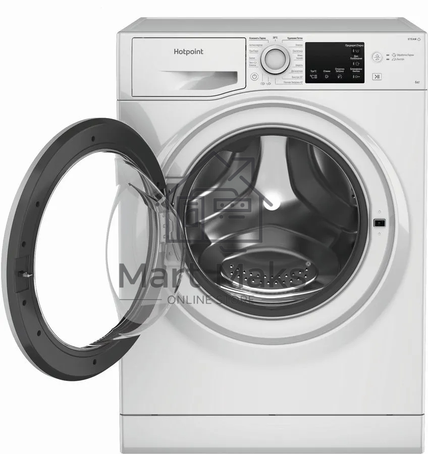 Стиральная машина Hotpoint NSB 6015 WV RU белый, загр. фронтальная макс.: 6 кг 1000 об/мин класс: А+