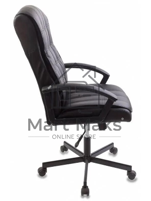 Кресло руководителя Бюрократ CH-823AXSN/BLACK черный искусственная кожа