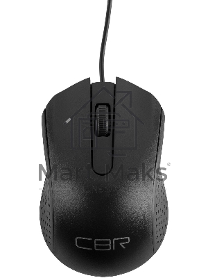 Мышь проводная CBR CM 123 черный, 1000 dpi, USB, кнопки - 3